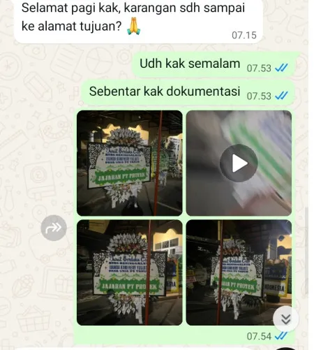 Pengiriman Papan Bunga Selamat Segoromulyo Pamotan