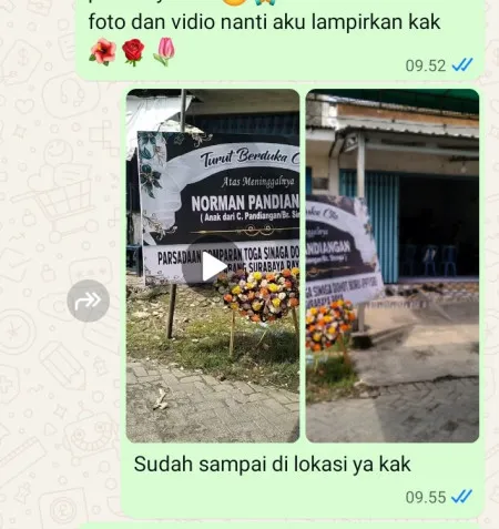 Pengiriman Karangan Bunga Segoromulyo Pamotan